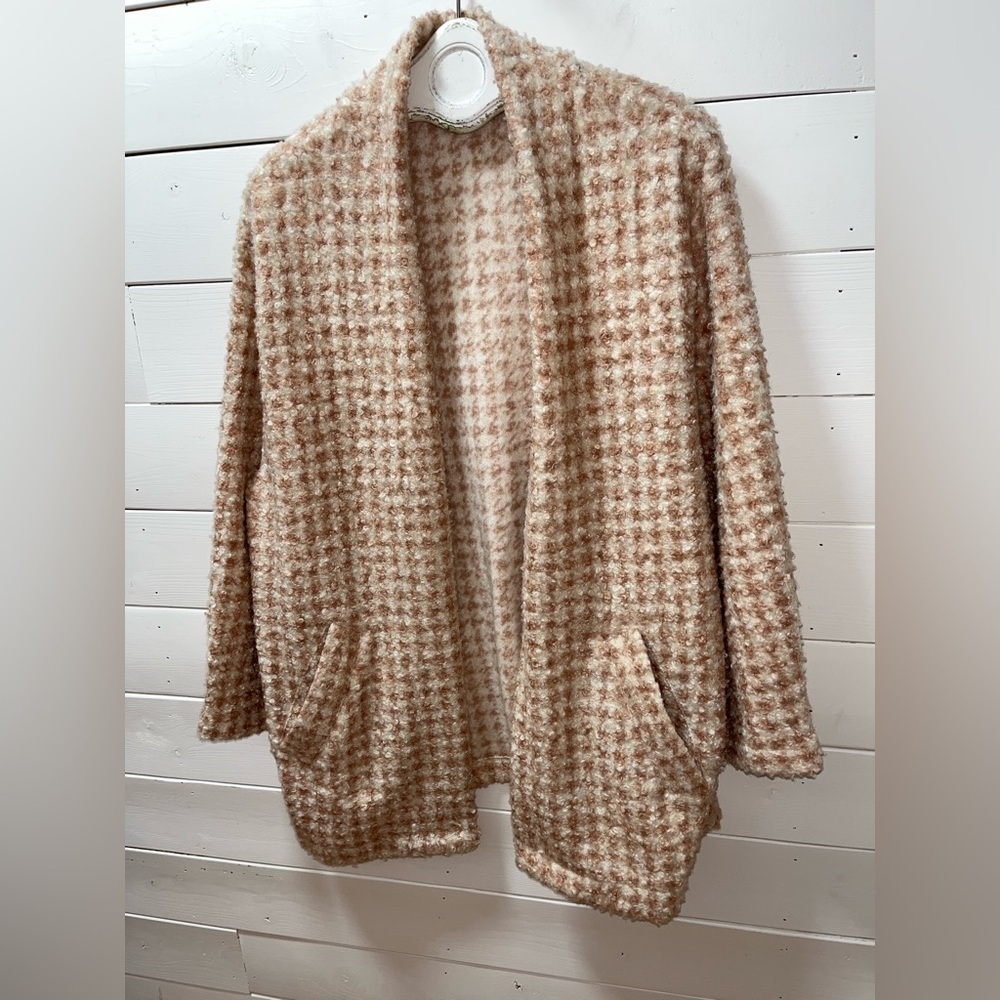 REITMANS – Rose & Cream Bouclé Open Cardigan XL - Picture 7 of 11
